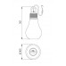 Подвесной светильник Ares LaMegaDina Cordless